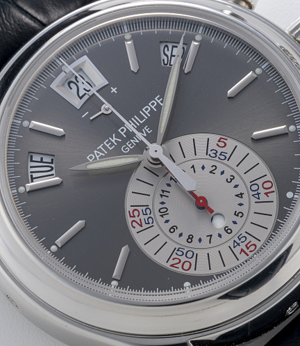 Annual Calendar Chronograph in Platinum