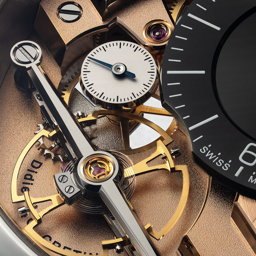 Signature 1 in Stainless Steel with Salmon Dial and Black Sub-dial