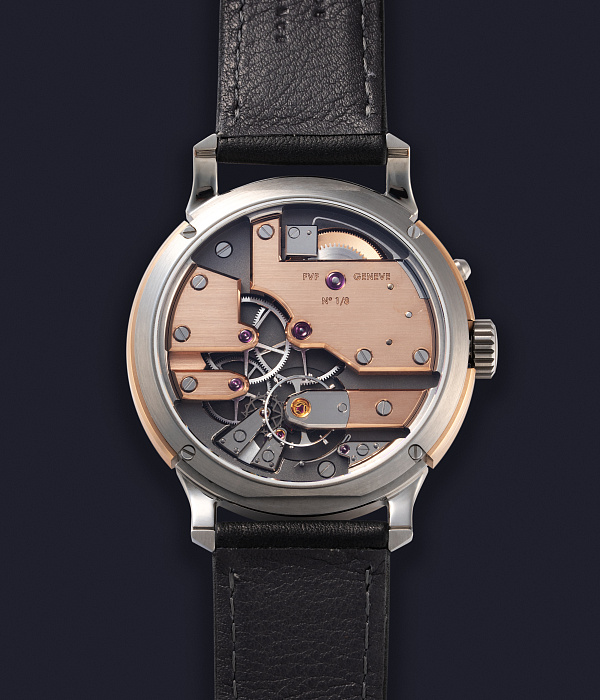 2 Time-Day Intrepido ARTedition in Rose Gold and Titanium with Onyx Dial