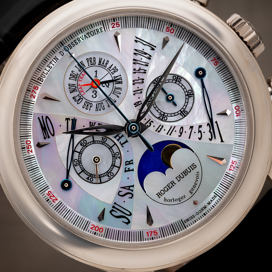 Hommage Chronograp Perpetual Calendar with MOP Dial