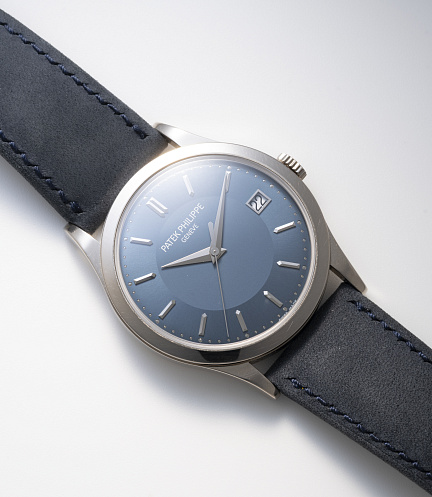 Calatrava in White Gold limited to 15 Pieces for Sommazi