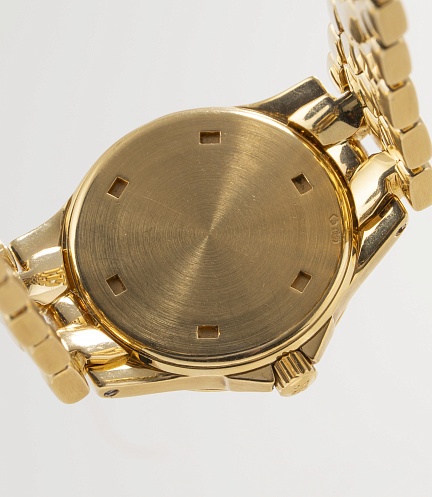 Neptune in Yellow Gold with Diamonds Ladies Watch