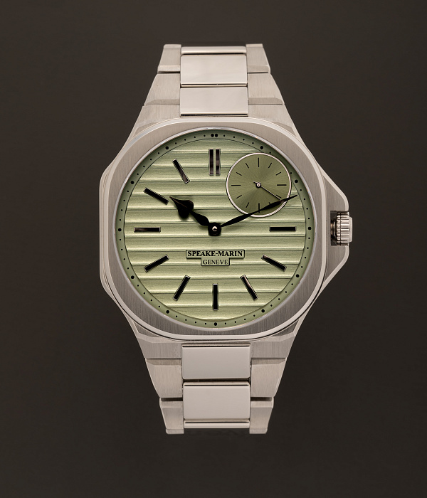 Ripples with Metallic Green Dial