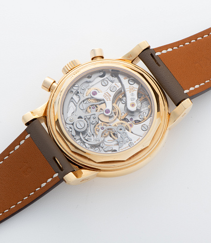 Perpetual Calendar Chronograph in Yellow Gold, Ref. 3971