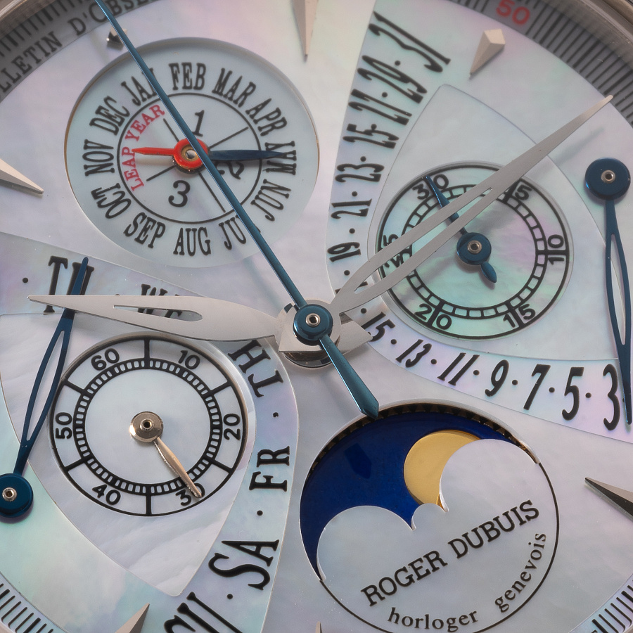 Hommage Chronograp Perpetual Calendar with MOP Dial