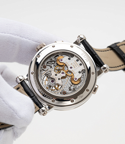 GMT II Tourbillon in Platinum by Christophe Claret