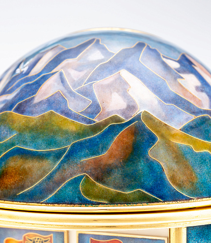 Dome Table Clock "700eme Anniversaire de la Confederation"