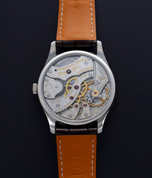 Portuguese Hand-Wound 125 Anniversary Limited Edition in Platinum