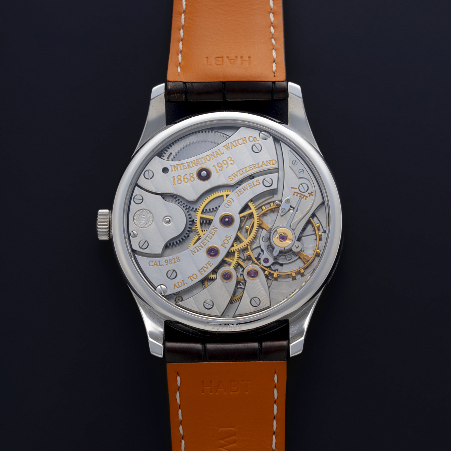 Portuguese Hand-Wound 125 Anniversary Limited Edition in Platinum