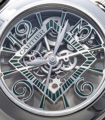 Limited Edition Pasha Skeleton Emerald