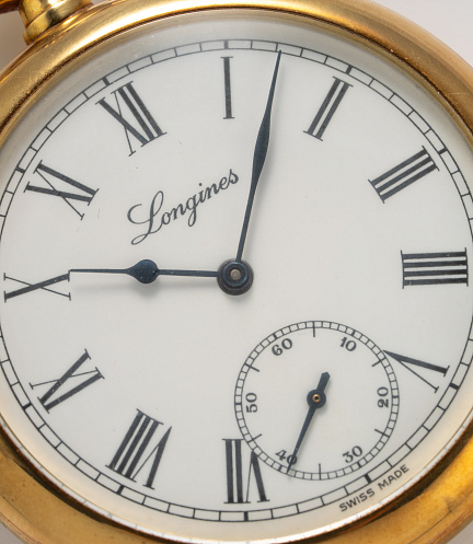 Lepine Pocket Watch with Enamel "El Cacharrero" by Francisco Goya
