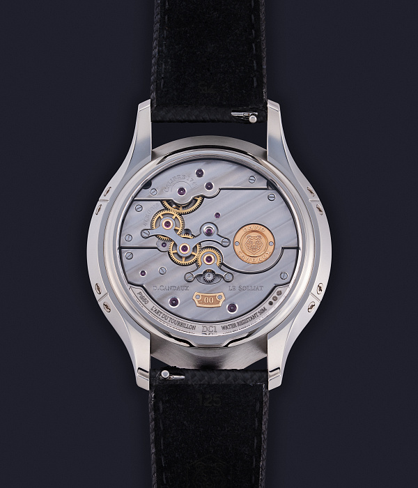 DC1 in Platinum with Onyx Dial and Opal Subdial