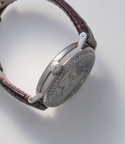 Classique Tourbillion with Diamonds Bezel and MOP Dial