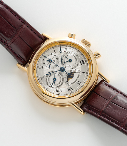 Perpetual Calendar Chronograph in Yellow Gold