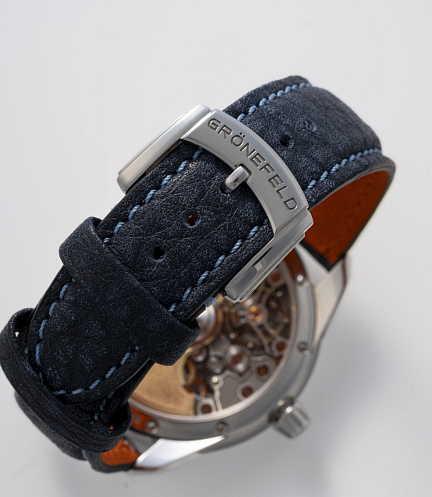 1941 Principia in Stainless Steel with Turquoise Dial															