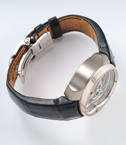 Cuatro Tourbillon Monopusher Chronograph in Stainless Steel