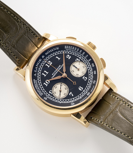 1815 Chronograph in Rose Gold with Black Dial
