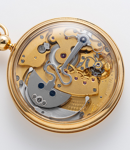 Souscription Set: Perpetual Calendar Minute Repeater and Pocket Watch in Yellow Gold
