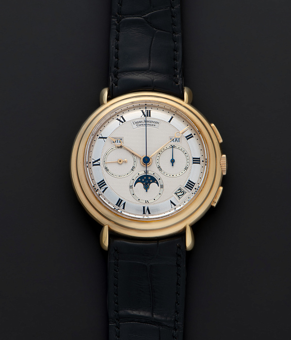 Reference 1 in Yellow Gold with a Historical Engraving on the Back Case