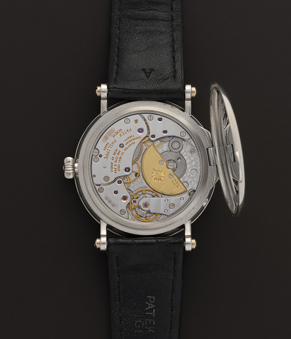 Moonphase Power Reserve in Platinum