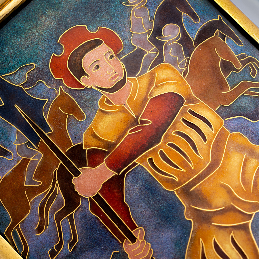 Dome Table Clock "700eme Anniversaire de la Confederation"