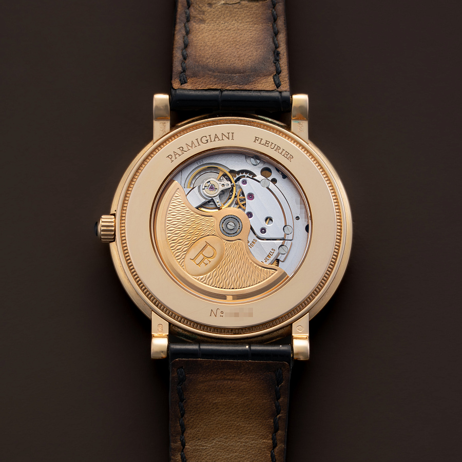 Toric in Rose Gold with Black Dial