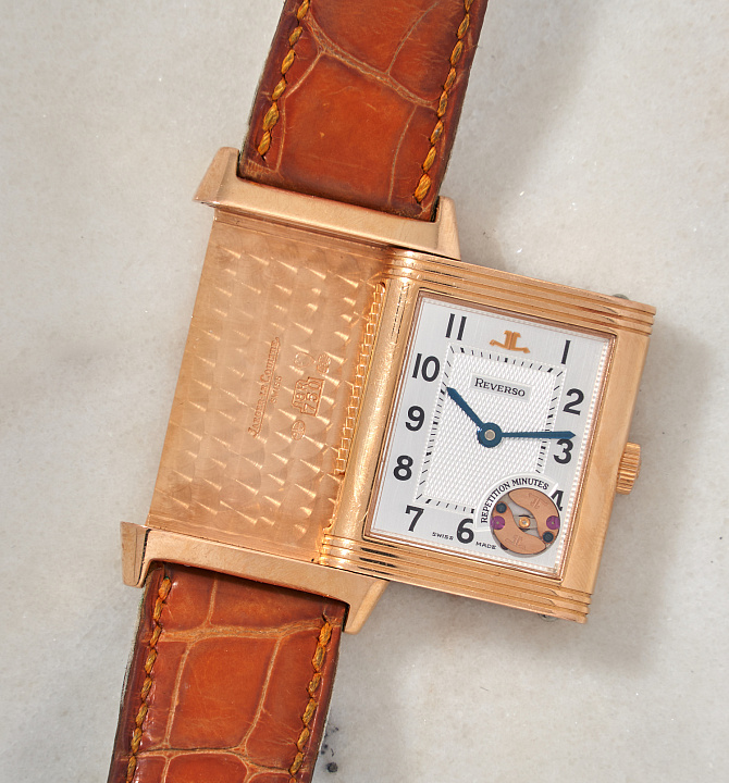 Reverso Minute Repeater in Rose Gold
