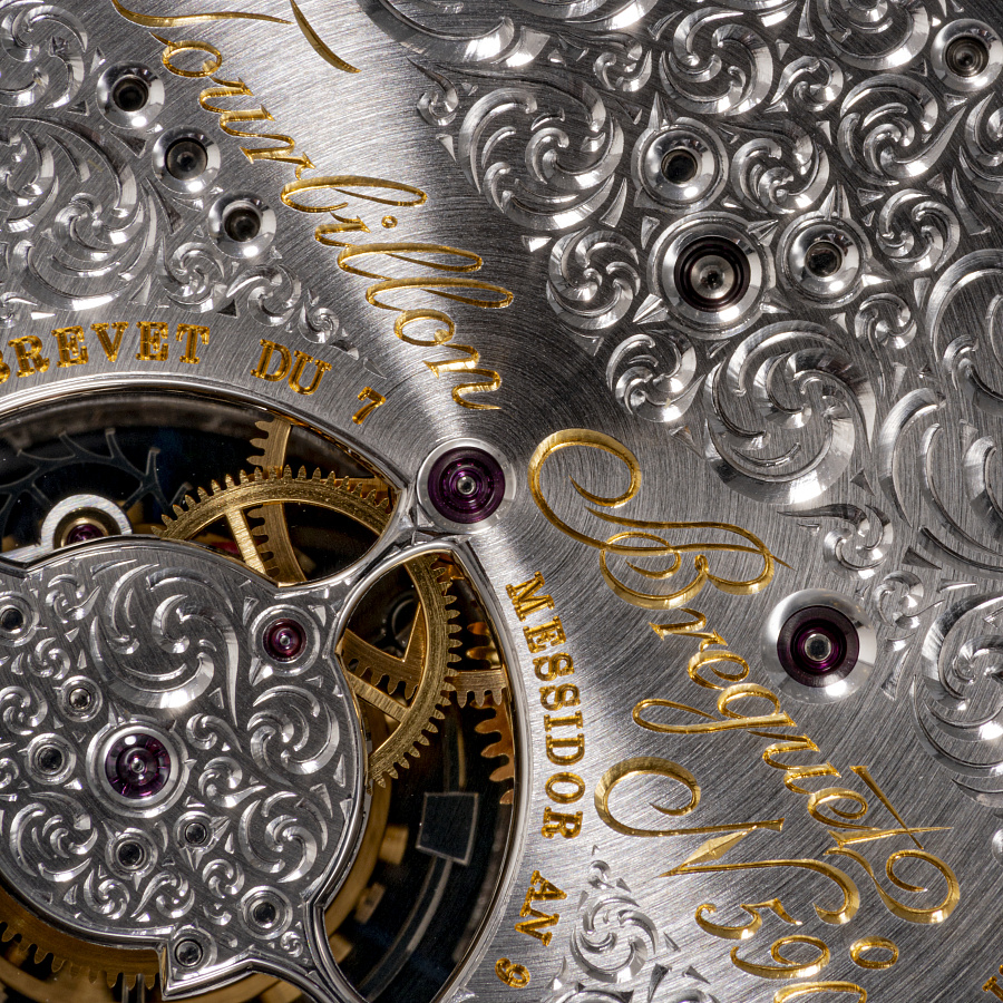 Classique Tourbillion with Diamonds Bezel and MOP Dial