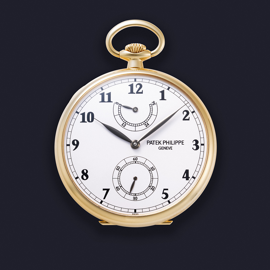 Patek Philippe Lepine Pocket Watch in Yellow gold
