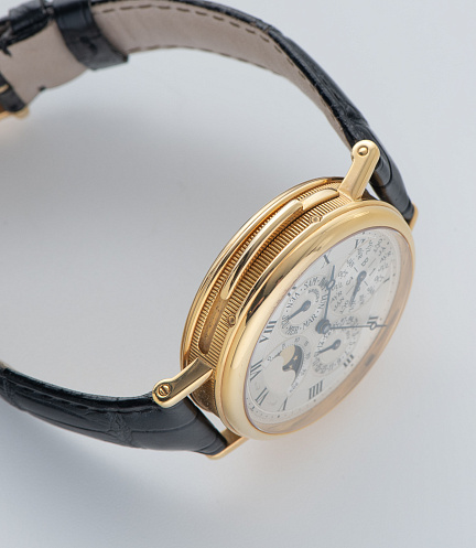 Souscription Set: Perpetual Calendar Minute Repeater and Pocket Watch in Yellow Gold