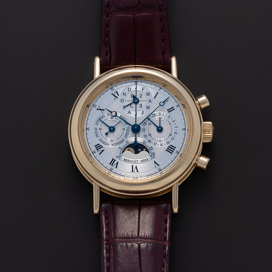 Perpetual Calendar Chronograph in Yellow Gold