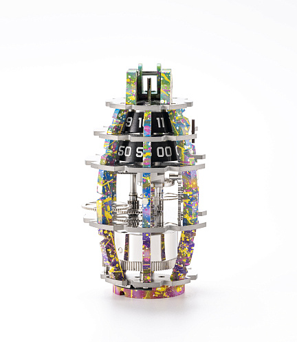 Hand-Painted Grenade "Make Art Not War"