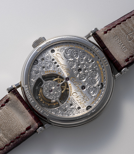 Classique Tourbillion with Diamonds Bezel and MOP Dial