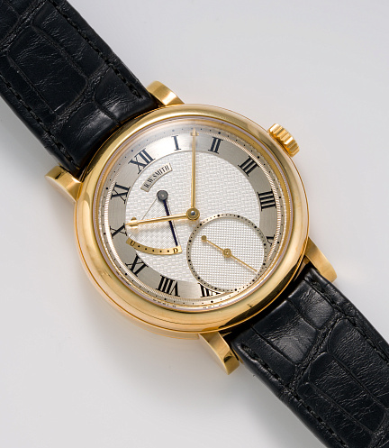 Series 2 in Yellow Gold with a Blued Power Reserve Hand
