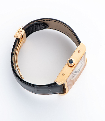 Tank Chronogrpah Monopusher in Rose Gold limited to 100 pieces