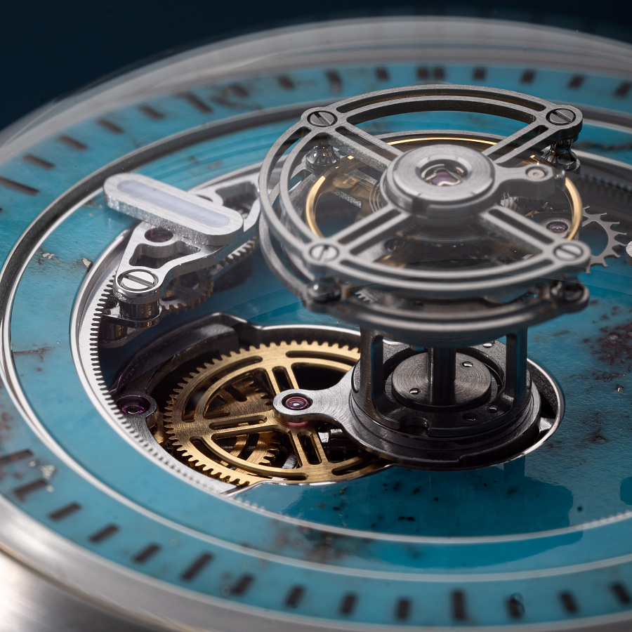 KS 05 Turquoise Tourbillon Piece Unique