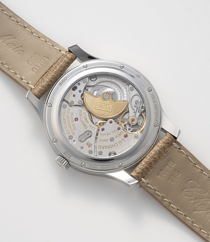 L.U.C. 1860 in Stainless Steel with Salmon Dial Revolution Edition