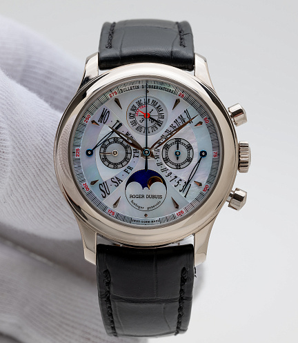 Hommage Chronograp Perpetual Calendar with MOP Dial