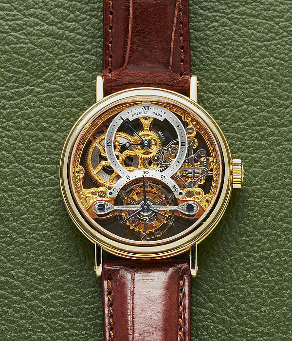 Classique Skeleton Tourbillon in Rose Gold