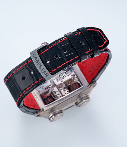 Kronoconcept Terra Luna Skeleton Vertical Tourbillon Piece Unique 1/1 in Titanium