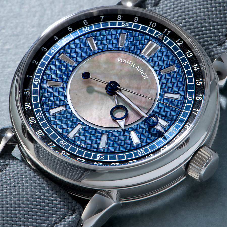 28QDRSC Piece Unique in Stainless Steel with MOP Dial