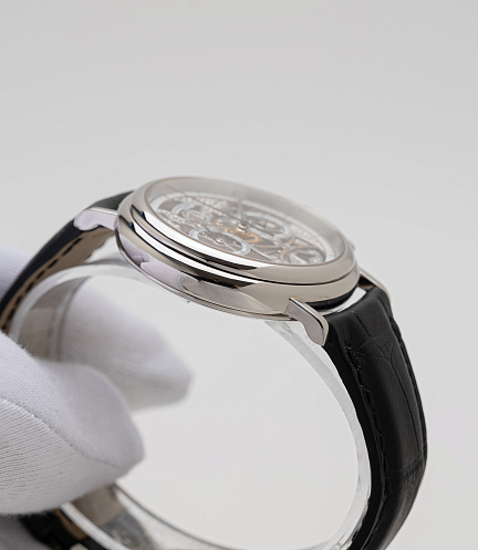 Historique Skeleton Chronograph in Platinum