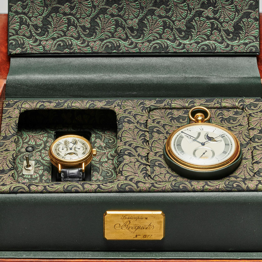 Souscription Set: Perpetual Calendar Minute Repeater and Pocket Watch in Yellow Gold