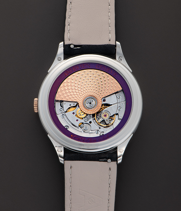 Jumping Hour in Platinum with Black Jade Stone Dial "L’Art de L’Heure Sautante"