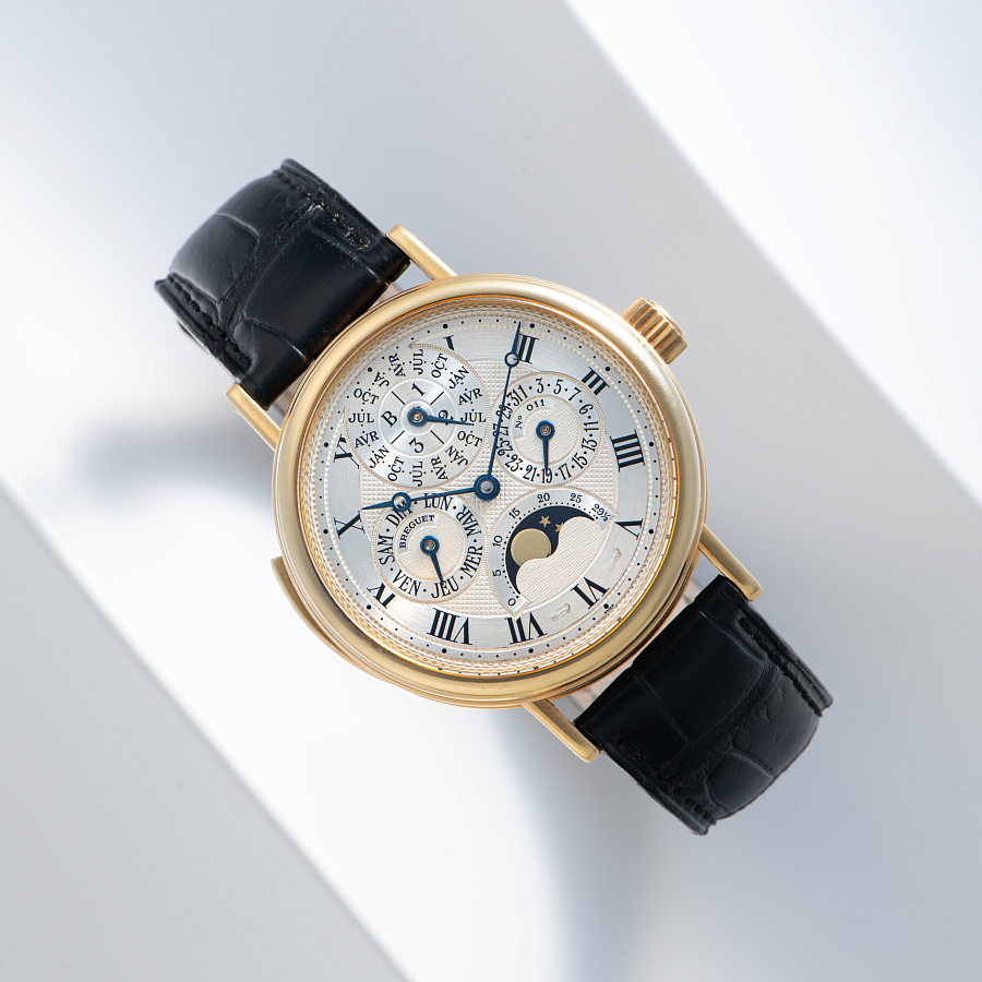 Souscription Set: Perpetual Calendar Minute Repeater and Pocket Watch in Yellow Gold