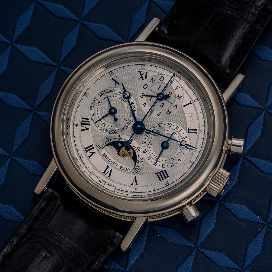 Perpetual Calendar Chronograph in Platinum