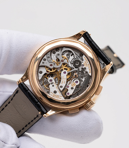 Chronograph in Rose Gold with Black Dial and Breguet Numerals