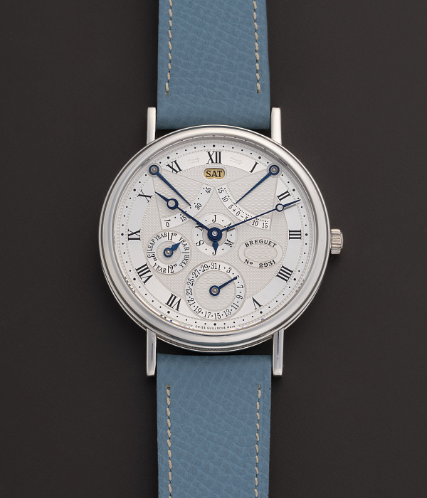 Classique Complications Perpetual Calendar Equation of Time in Platinum