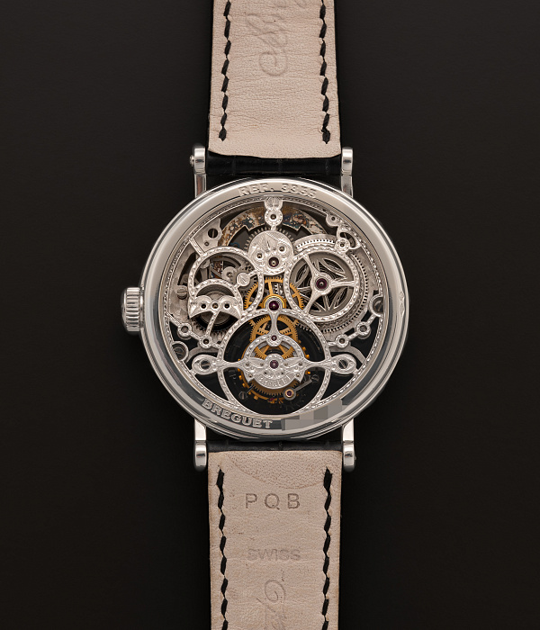 Breguet Classique Skeleton Tourbillon in Platinum