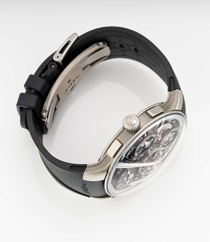 Legacy Machine Perpetual Calendar EVO in Zirconium with Blue Dial